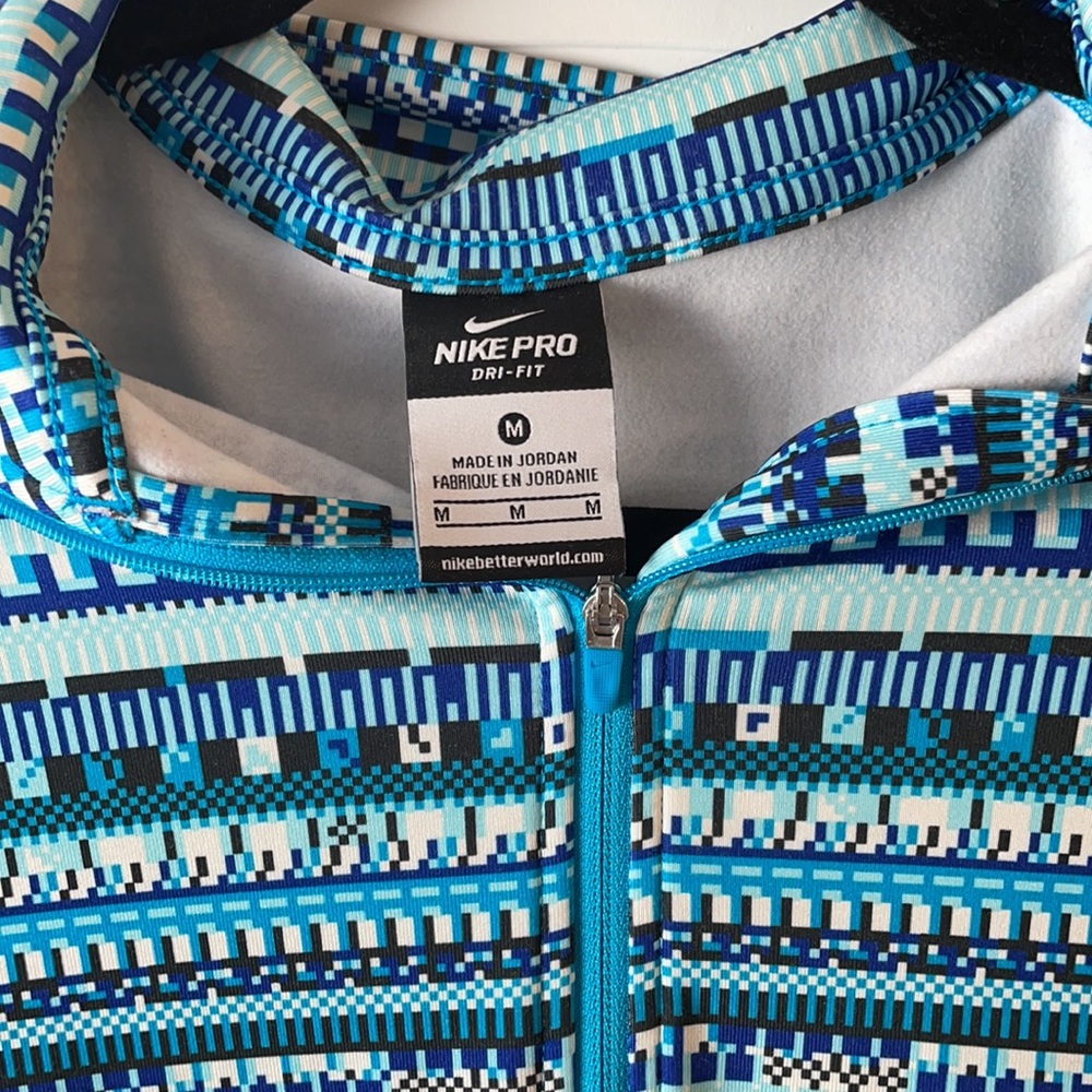 Nike Pro Patterned Quarter Zip - image 2